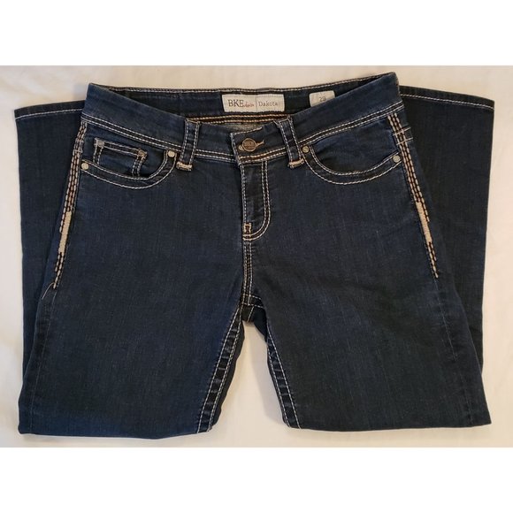 BKE Buckle ~ Women's Boot Stretch ~ Dakota Dark Wash Embroidered ~ Sz 29 - Picture 9 of 15